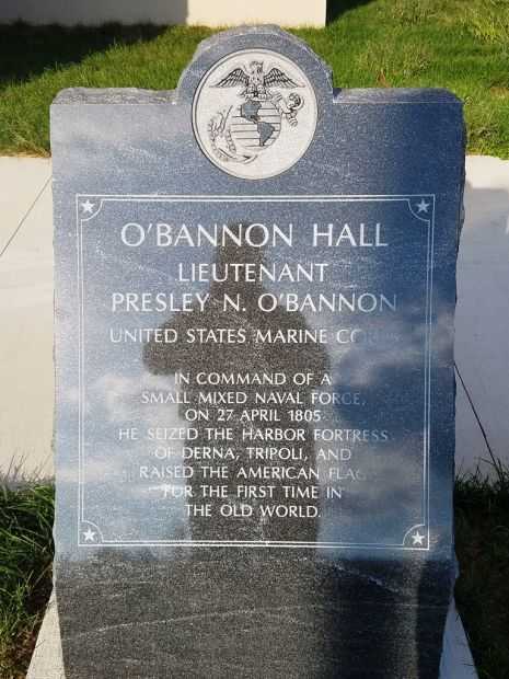 O’BANNON HALL MEMORIAL STONE