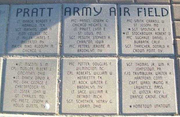 B-29 ALL VETERANS MEMORIAL WALK