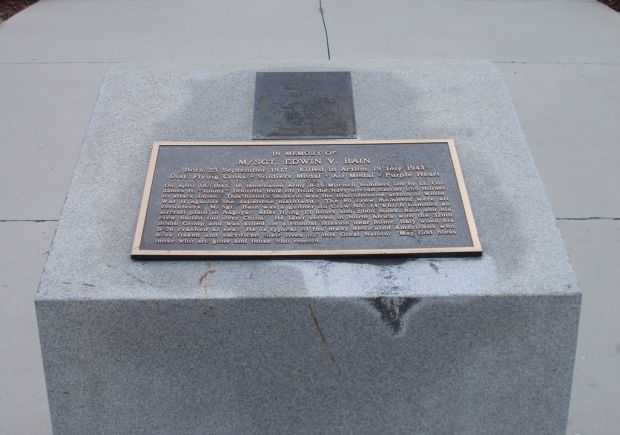 M/SGT. EDWIN V. BAIN WAR MEMORIAL