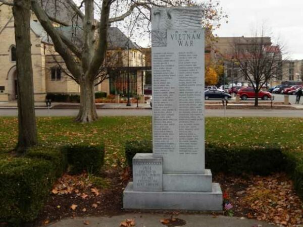 KENT COUNTY VIETNAM VETERANS WAR MEMORIAL LEFT PANEL