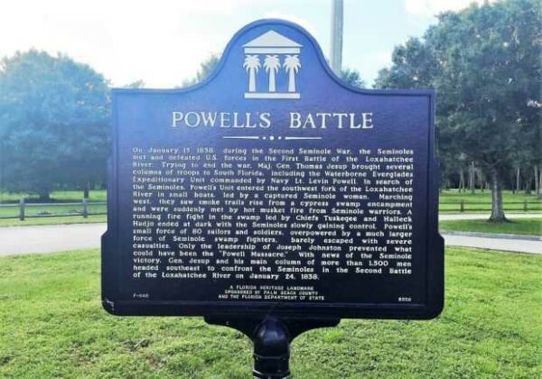 POWELL’S BATTLE WAR MEMORIAL MARKER