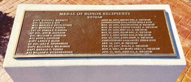 HURLBURT FIELD VIETNAM WAR MEDAL OF HONOR RECIPIENTS MEMORIAL