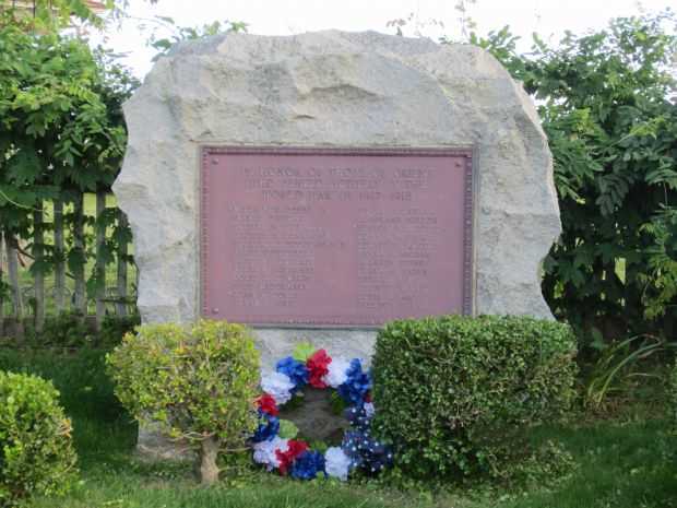 ORIENT WORLD WAR I MEMORIAL