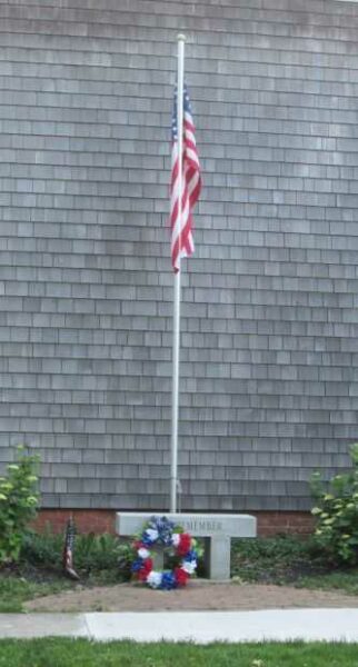 ORIENT KOREAN WAR AND VIETNAM WAR MEMORIAL BENCH