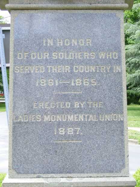 SOUTHOLD CIVIL WAR MEMORIAL STONE A