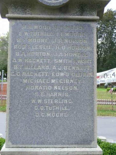 SOUTHOLD CIVIL WAR MEMORIAL STONE C