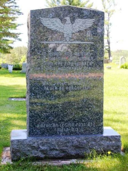 AMERICAN LEGION POST 532 VETERANS MEMORIAL