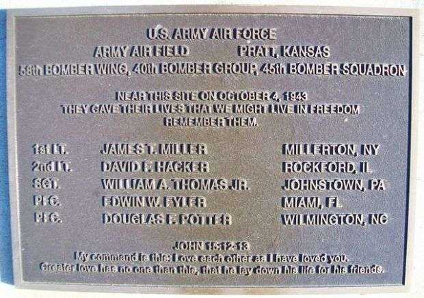 58TH BOMBER WING B-29 HONORED DEAD WAR MEMORIAL PLAQUE