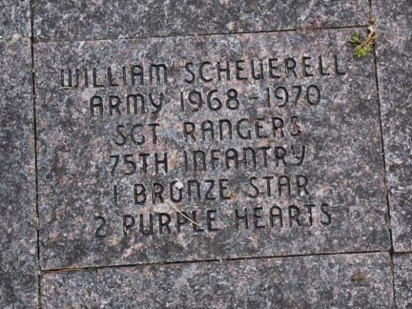 WISCONSIN VETERANS MEMORIAL RIVERWALK PAVER J