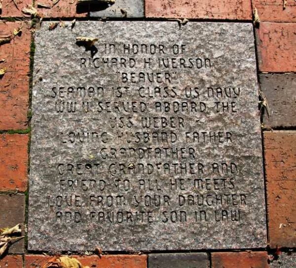 WISCONSIN VETERANS MEMORIAL RIVERWALK PAVER C