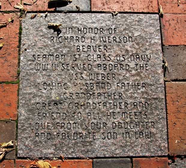 WISCONSIN VETERANS MEMORIAL RIVERWALK PAVER C