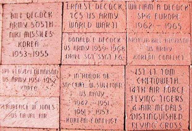 OSAGE CITY VETERANS MEMORIAL WALK