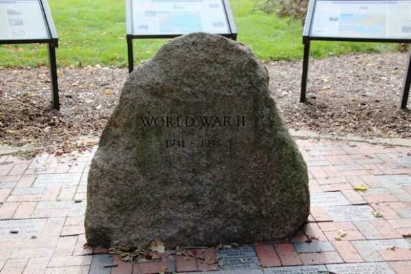 WISCONSIN VETERANS MEMORIAL RIVERWALK ROCK F