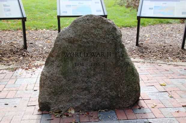 WISCONSIN VETERANS MEMORIAL RIVERWALK ROCK F