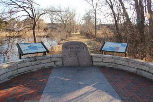WISCONSIN VETERANS MEMORIAL RIVERWALK ROCK E