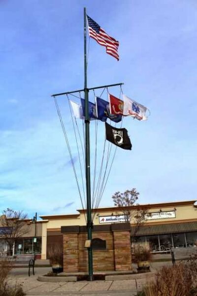 VILLAGE AND TOWNSHIP OF PEWAUKEE WAR VETERANS MEMORIAL FLAGPOLE