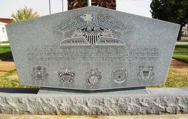 MEADE COUNTY VETERANS MEMORIAL DEDICATION STONE