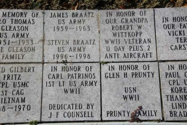 OCONOMOWOC VETERANS MEMORIAL PAVER GROUP C