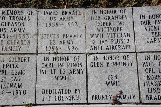 OCONOMOWOC VETERANS MEMORIAL PAVER GROUP C