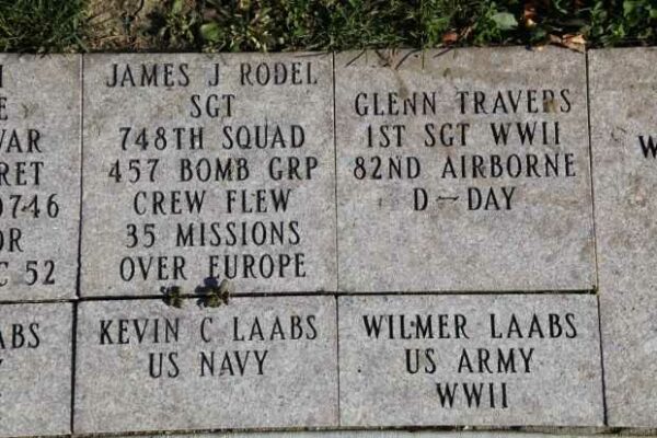 OCONOMOWOC VETERANS MEMORIAL PAVER GROUP B