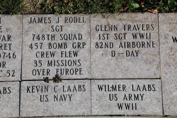 OCONOMOWOC VETERANS MEMORIAL PAVER GROUP B
