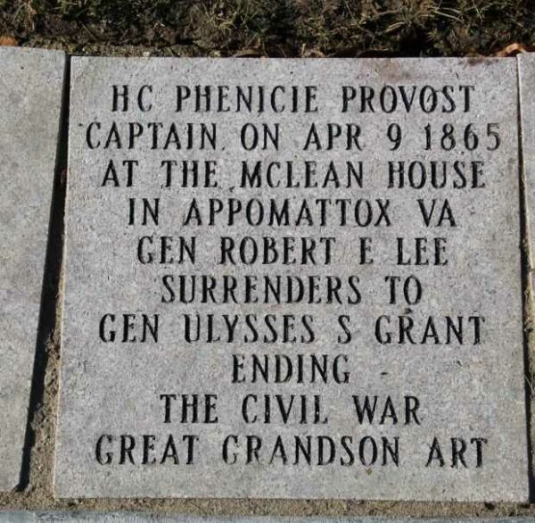 HC PHENICIE VETERANS MEMORIAL PAVER
