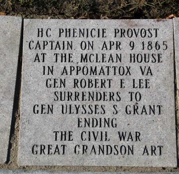 HC PHENICIE VETERANS MEMORIAL PAVER