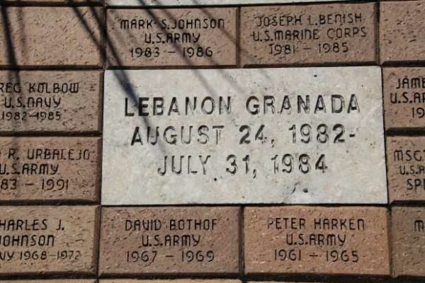 AMERICAN LEGION POST 71 MEMORIAL WALKWAY SECTION F