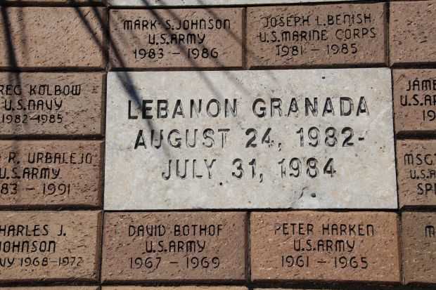 AMERICAN LEGION POST 71 MEMORIAL WALKWAY SECTION F