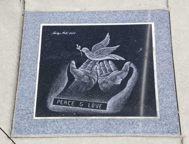 AMERICAN LEGION POST 71 WAR VETERANS MEMORIAL PAVER I