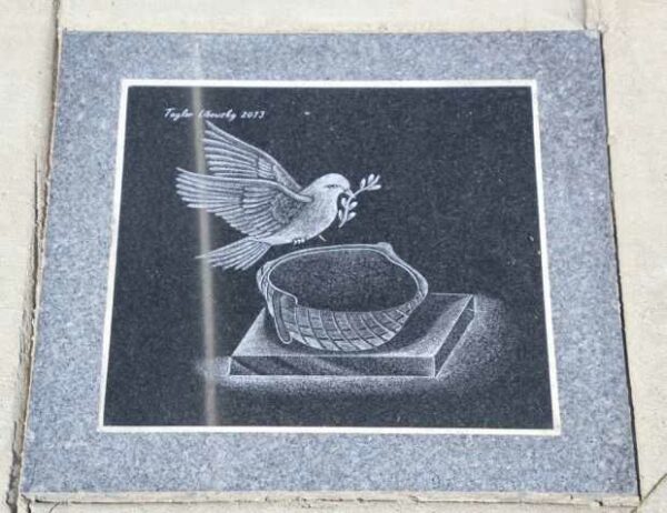 AMERICAN LEGION POST 71 WAR VETERANS MEMORIAL PAVER H