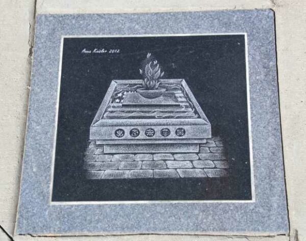 AMERICAN LEGION POST 71 WAR VETERANS MEMORIAL PAVER G