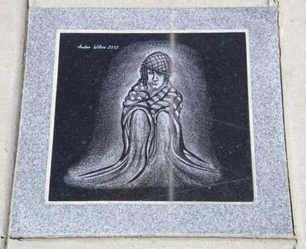 AMERICAN LEGION POST 71 WAR VETERANS MEMORIAL PAVER F