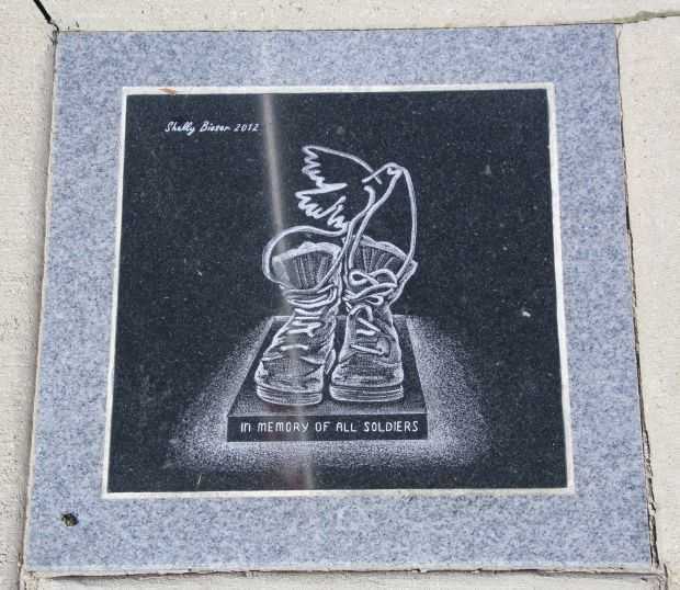 AMERICAN LEGION POST 71 WAR VETERANS MEMORIAL PAVER B
