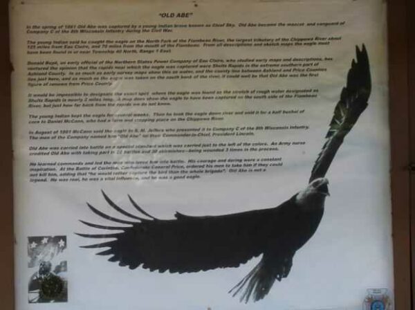 OLD ABE VETERANS MEMORIAL MARKER