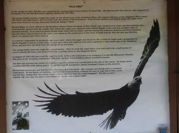 OLD ABE VETERANS MEMORIAL MARKER