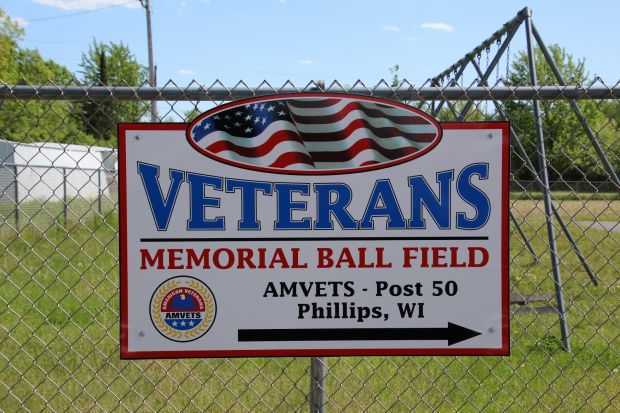 PHILLIPS VETERANS MEMORIAL BALL FIELD
