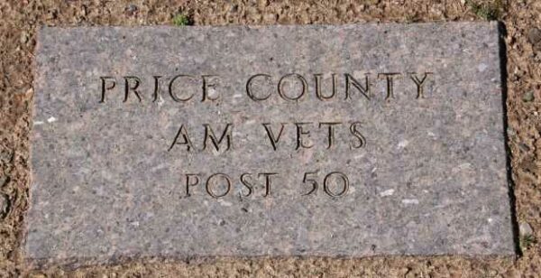 AMVETS POST 50 VETERANS MEMORIAL PAVER B