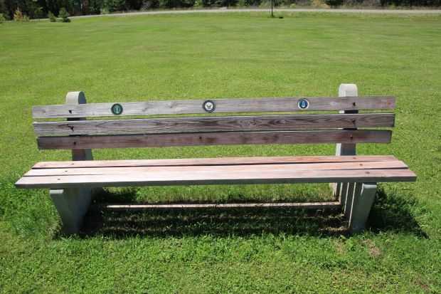 FOREST HOME CEMETERY ARMED FORCES MEMORIAL BENCH B