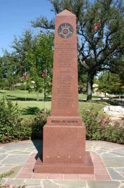 TEXAS STATE CEMETERY MEDAL OF HONOR MEMORIAL