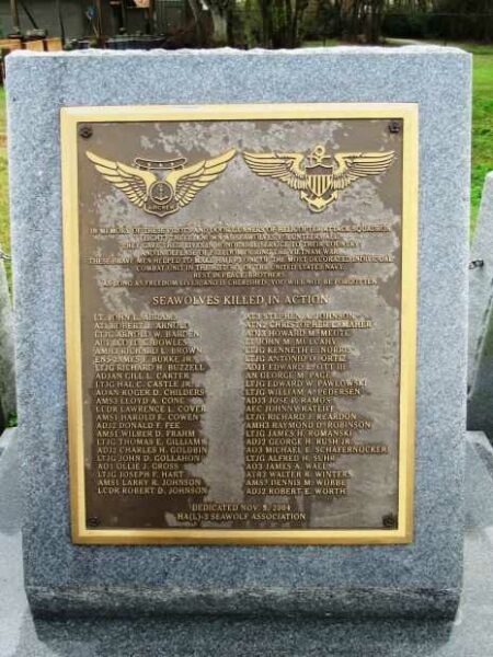 HELICOPTER ATTACK SQUADRON (LIGHT) MEMORIAL FRONT
