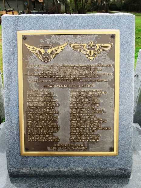 HELICOPTER ATTACK SQUADRON (LIGHT) MEMORIAL FRONT