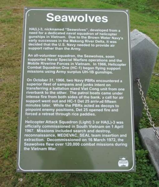 HELICOPTER ATTACK SQUADRON (LIGHT) MEMORIAL PLAQUE