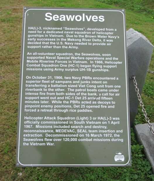 HELICOPTER ATTACK SQUADRON (LIGHT) MEMORIAL PLAQUE