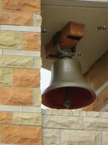 USS ARIZONA MALL MEMORIAL BELL