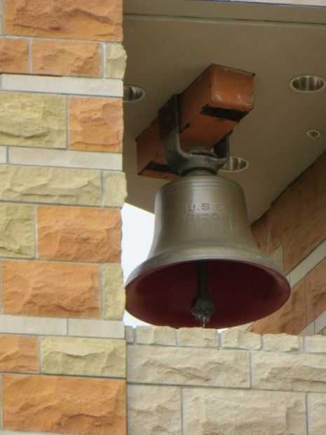 USS ARIZONA MALL MEMORIAL BELL