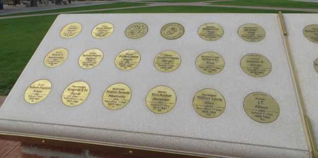 USS ARIZONA MALL MEMORIAL MEDALLIONS