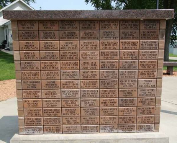 AMERICAN LEGION POST 454 VETERANS MEMORIAL SIDE I