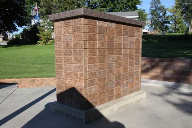 AMERICAN LEGION POST 454 VETERANS MEMORIAL SIDE E