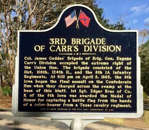3RD BRIGADE OF CARR’S DIVISION WAR MEMORIAL MARKER